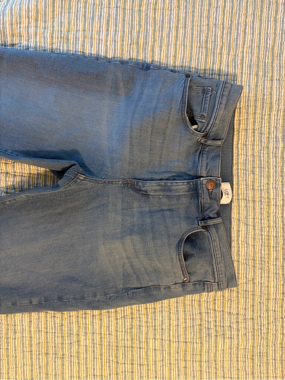 LOFT Light Blue Skinny Jeans